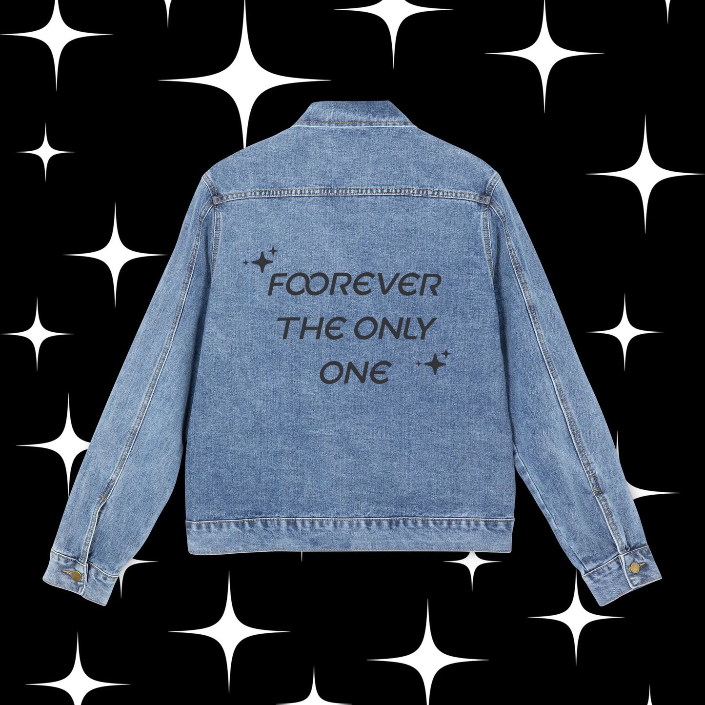 Mens Sxloo Wxrld Denim Jacket