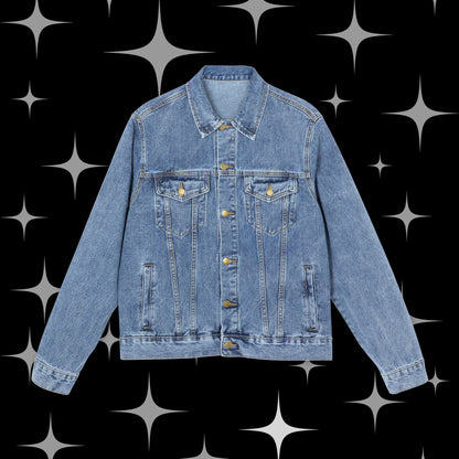 Mens Sxloo Wxrld Denim Jacket