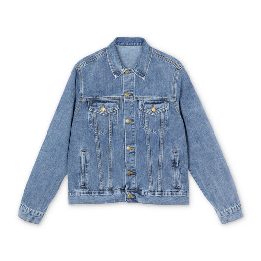 Mens Sxloo Wxrld Denim Jacket