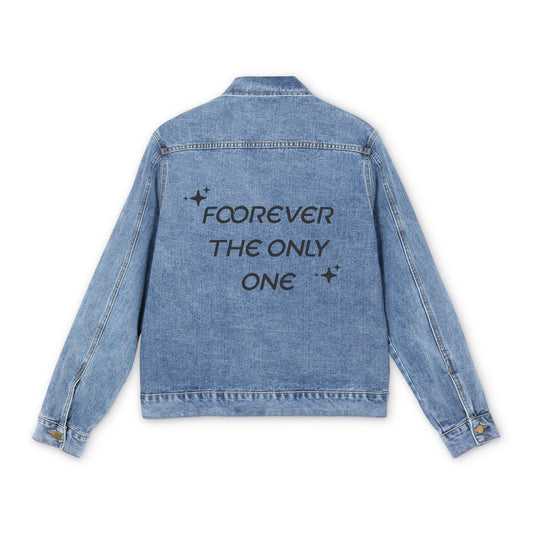 Mens Sxloo Wxrld Denim Jacket